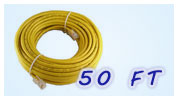 50FT LONG CAT5E PATCH CORD