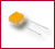 T340D106K050AS: 10uF 50V Solid Tantalum Capacitor (Radial Leads)