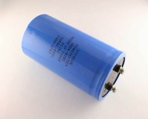 Picture of 36DX363G075DF2A SPRAGUE 36,000uF 75V Aluminum Electrolytic Large Can Computer Grade capacitor