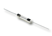 Picture of fuse > axial leads > 0.25x1.25in > time delay > glass.