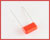 RM104K400V: 0.1uF 400V film metalized polyester radial leads capacitor
