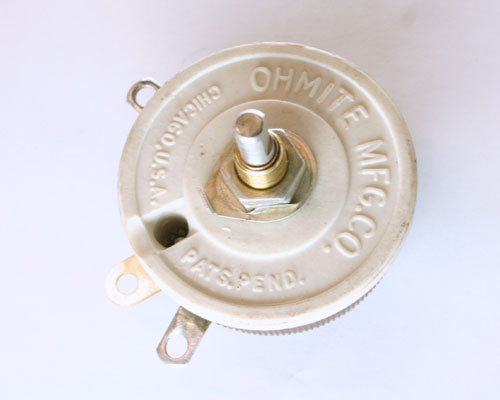 Picture of R35-50W-3/8X1/2F-OFF OHMITE 35 Ohm, 50W RHEOSTAT Potentiometer