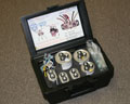 Picture of components > capacitors > motor run kit.