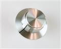 KAS900A 1/4" ALCO knob  aluminum Skirted