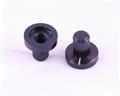 KBS500B 1/4" ALCO knob  aluminum Skirted
