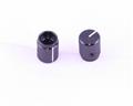 KLN500B 1/4" ALCO knob  aluminum Knurled