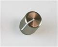 KLN500S 1/8" ALCO knob  aluminum Knurled