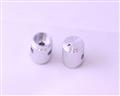 KN501A 1/8" ALCO knob  aluminum Knurled