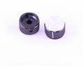 KN900BA 1/4" ALCO knob  aluminum knurled