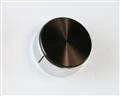 KN1250AB 1/4" ALCO knob  aluminum Knurled