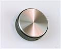 KN1751BA 1/4" ALCO knob  aluminum Knurled