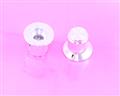 KNS501A 1/4" ALCO knob  aluminum Skirted