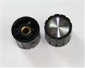 PK1108B 1/4' ALCO knob [2051000161] plastic Ribbed