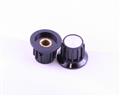 PKA70B 1/4' ALCO knob  plastic Skirted
