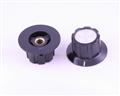 PKB90B 1/4' ALCO knob  plastic Skirted
