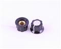 PKES60B 1/4" ALCO knob  plastic Skirted