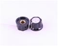 PKES70B 1/4" ALCO knob  plastic Skirted