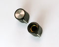 PKJ50B 1/4" ALCO knob  plastic Pointer