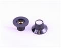 PKS1104B ALCO knob  plastic Skirted