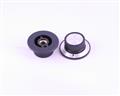 PKS1137B 1/4" ALCO knob  plastic Skirted