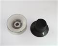 90-3BL-2G RAYTHEON knob  plastic skirted