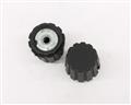 407R1K1 RAYTHEON knob  plastic Knurled