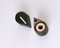 MS91528-1T2B RAYTHEON knob  plastic pointer