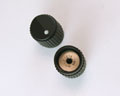 70-2WD-1G RAYTHEON knob  plastic Knurled