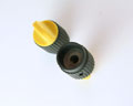 MS91528-2D2B6 JAN HARDWR knob  plastic Knurled
