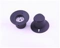 90-3-1G JAN HARDWR knob  plastic Skirted