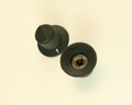 MS91528-1F4B JAN HARDWR knob  plastic Skirted