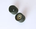 MS91528-2C3B RAYTHEON knob  plastic Knurled