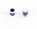 KNS-501BA 1/8" ALCO knob  aluminum Skirted