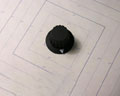 409D2K1 PANEL PROD knob  plastic Skirted