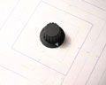 409D2K1 PANEL PROD knob  plastic Skirted