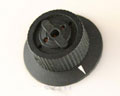 MS91528-3F4BC RAYTHEON knob  plastic Skirted
