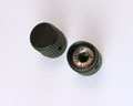 MS91528-1D2B EHC knob  plastic Knurled