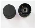MS91528-3D2B EHC knob  plastic Knurled