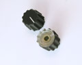 MS25168-P1B RAYTHEON knob  plastic Knurled