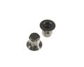 KS500B-1/8" ALCO knob  plastic skirted