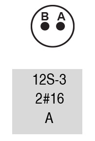 97-3106A-12S-3S insert arrangement.