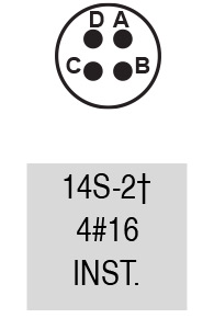 97-3102A14S-2SF insert arrangement.