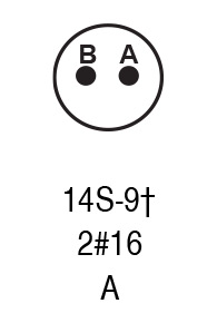 97-3101A14S-9S insert arrangement.