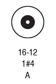 97-3102A16-12P insert arrangement.