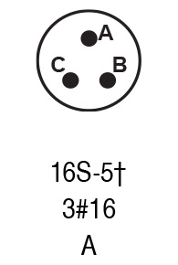 97-3106A16S-5S insert arrangement.