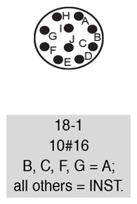 97-3106A18-1S insert arrangement.