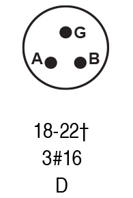 97-3102A18-22P insert arrangement.