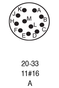 9720-33S insert arrangement.