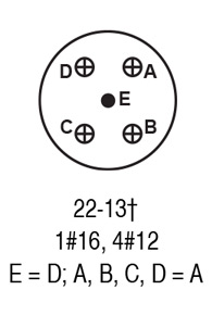 97-22-13SF insert arrangement.
