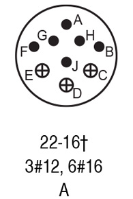 97-3108A22-16S-621 insert arrangement.